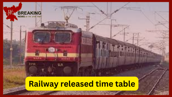 Indian Railways: Good news for passengers, train will run from Giridih to Ranchi soon, time table released