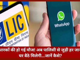 LIC धारकों की हो गई मौज! अब पालिसी से जुड़ी हर जानकारी घर बैठे मिलेगी...जानें कैसे?