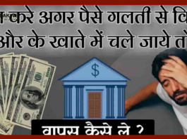 Transfer Money To Wrong Account : गलत Account में पैसे ट्रांसफर होने पर कैसे मिलेगा वापस, जानिए आसान तरीका…