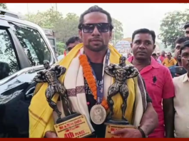 Jharkhand Latest Update ! झारखंड के धनबाद के श्याम सुंदर महतो उर्फ बुलेट महतो ने एशिया कप बाडी बिल्डर्स चैंपियनशिप में पाया दूसरा स्थान
