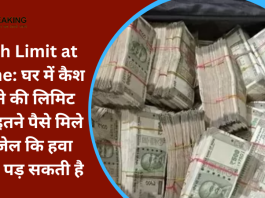 Cash Limit at Home : इनकम टैक्स के मुताबिक जान ले घर में कितना कैश रख सकते, जान ले नही तो जेल जाना पड़ सकता है