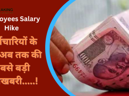 Employees Salary Hike : कर्मचारियों के लिए अब तक की सबसे बड़ी खुशखबरी! वेतन में 30000 तक की वृद्धि, एरियर, का भुगतान, खाते में आएंगे 65000 तक रुपए....