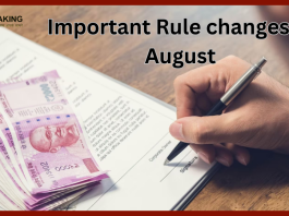 Important Rule changes in August: From credit card to ITR, these five major changes are taking place since August; Will affect your pocket