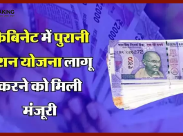 Old Pension Scheme : इन कर्मचारियों को बड़ा तोहफा! पुरानी पेंशन योजना को कैबिनेट की मंजूरी, जल्द मिलेगा लाभ, इन प्रस्तावों को भी मंजूरी.....?