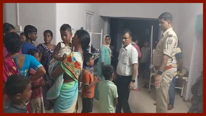 Jharkhand News : Dead lizard found in school food, more than 100 children fell ill after eating the food, admitted to hospital