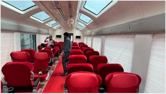 Jharkhand gets train with Vistadome coach! Travelers will be able to enjoy the beautiful valleys
