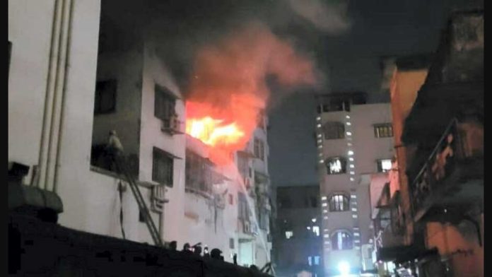 Jharkhand Ministery Fire News : Fire broke out in Nepal House of Jharkhand Ministry, many government files were damaged