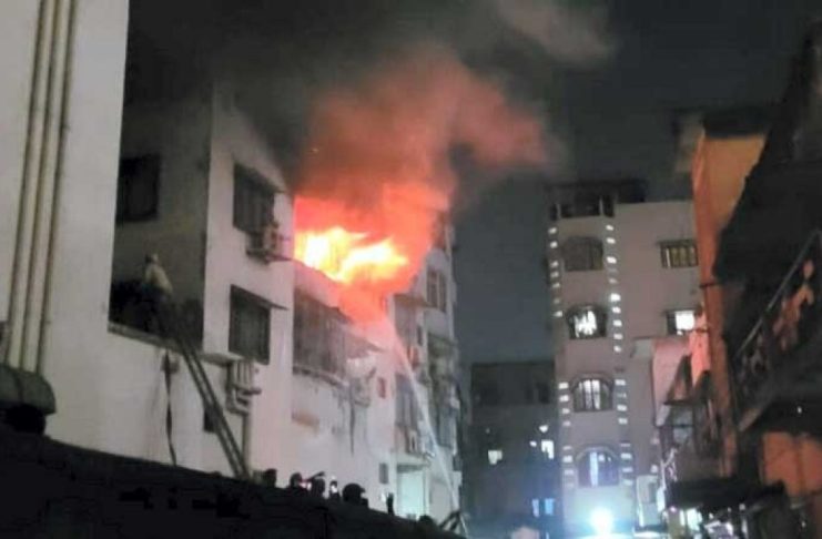 Jharkhand Ministery Fire News : Fire broke out in Nepal House of Jharkhand Ministry, many government files were damaged